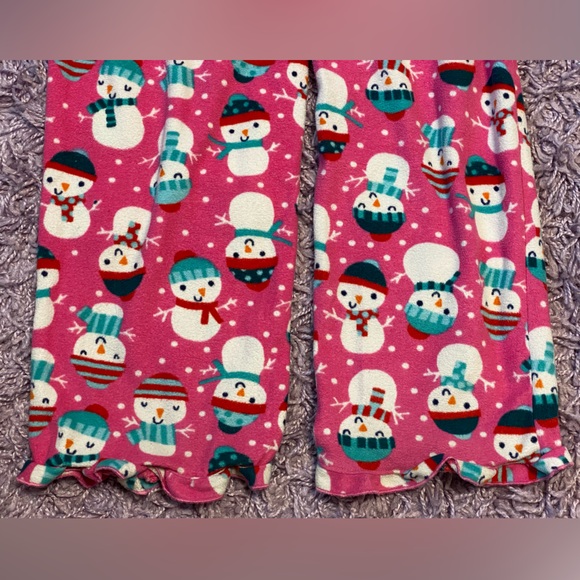 Gymboree snowgirl super soft 2 piece pajama set M 7/8 - Picture 10 of 16